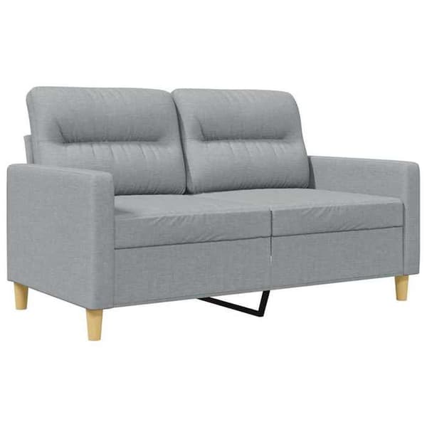 Maison Exclusive - 2-personers sofa i lys grå 120 cm stof