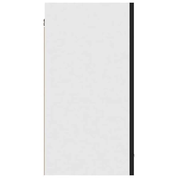 Maison Exclusive - Hængeskab "Lyon" Sort 80 x 31 x 60 cm Ingeniørtræ Svart