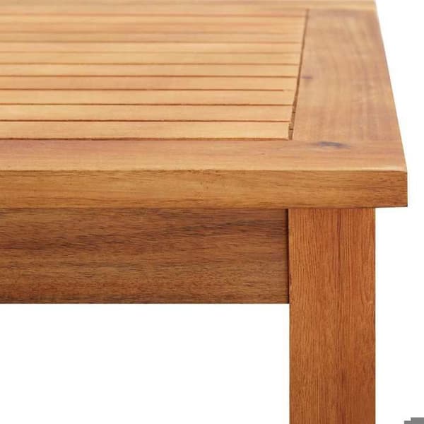 Maison Exclusive - Trädgårdssoffbord 60x60x36 cm Solid akaciaträ