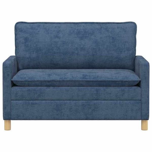 Maison Exclusive - Soffa Blå 126 x 81 x 87,5 cm Polyester