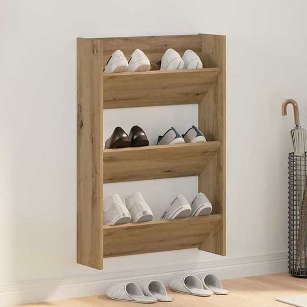 Maison Exclusive - Skoskab 60 x 18 x 90 cm Ingeniørtræ