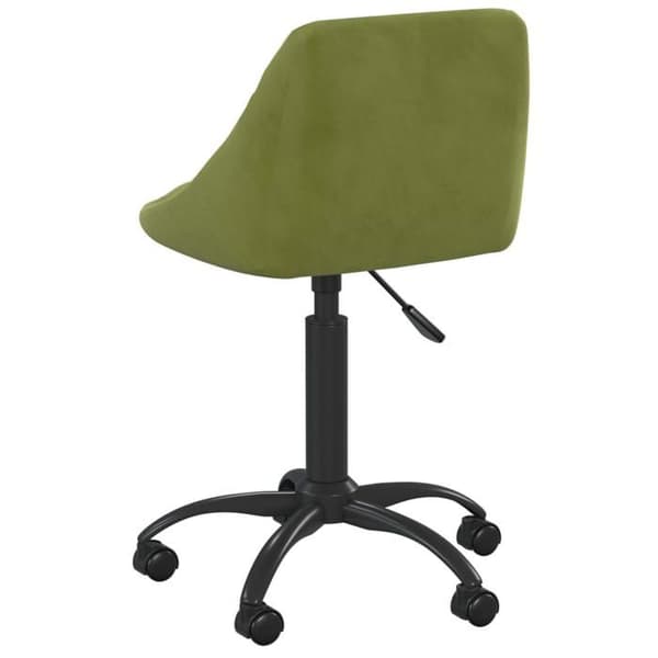 Maison Exclusive - Kontorstol Lys Grøn Velour