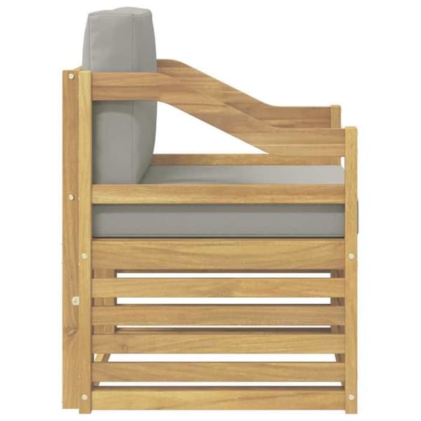 Maison Exclusive - Utomhussoffgrupp i vit polyester