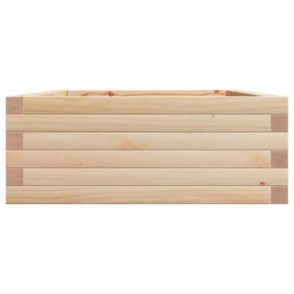 Maison Exclusive - Blomlåda 90x60x23 cm massiv furu