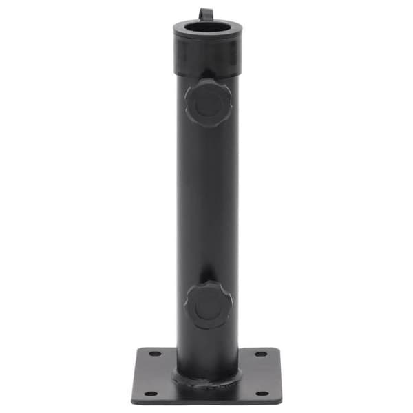 Maison Exclusive - Parasolbas för mast Ø38/48 mm svart matt stål
