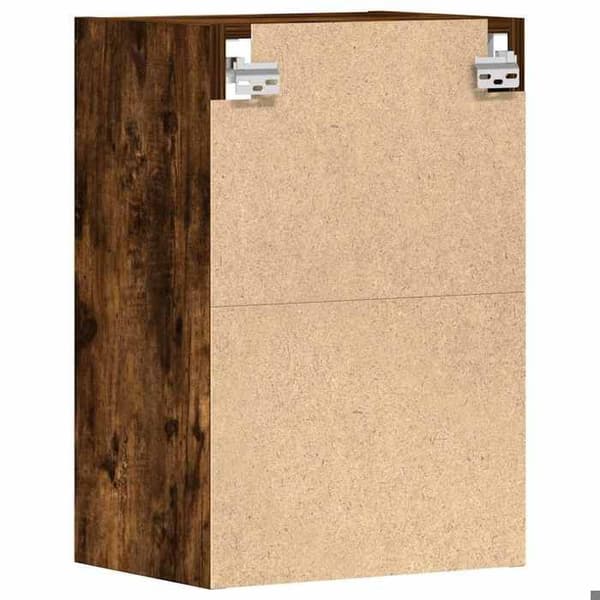 Maison Exclusive - Hængeskab "Riga" Røget eg 40 x 29,5 x 60 cm Ingeniørtræ