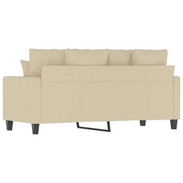 Maison Exclusive - 2-personers sofa Creme 140 cm Stof