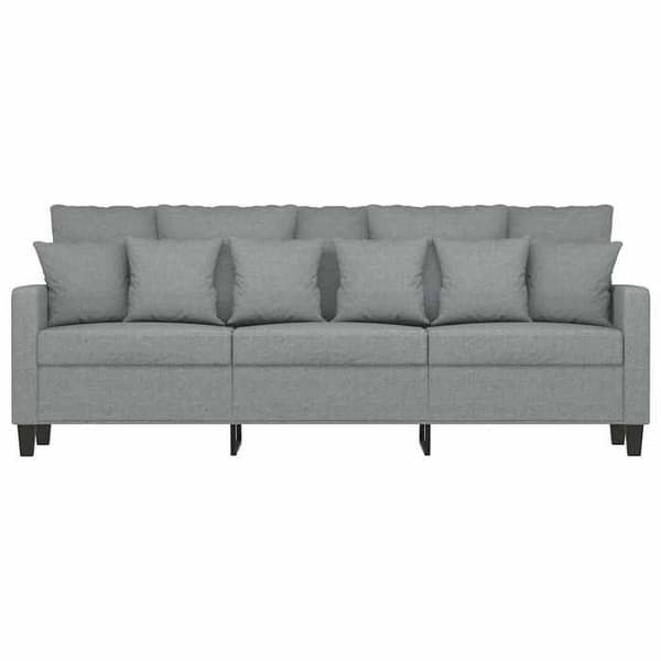 Maison Exclusive - 3-personers sofa Lys grå 180 cm Stof