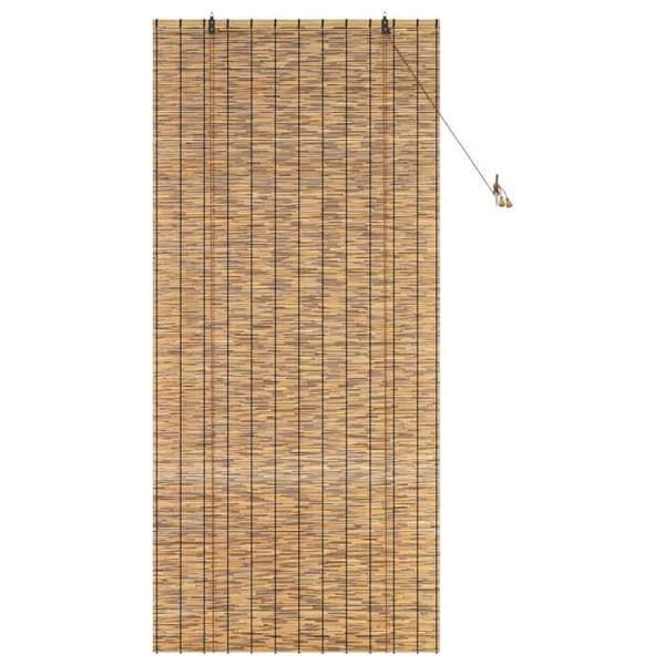 Maison Exclusive - Rullgardin Brun 100 x 220 cm Rör