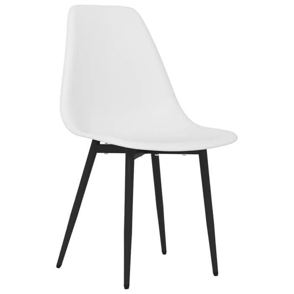 Maison Exclusive - Matstolar set om 2 vita PP