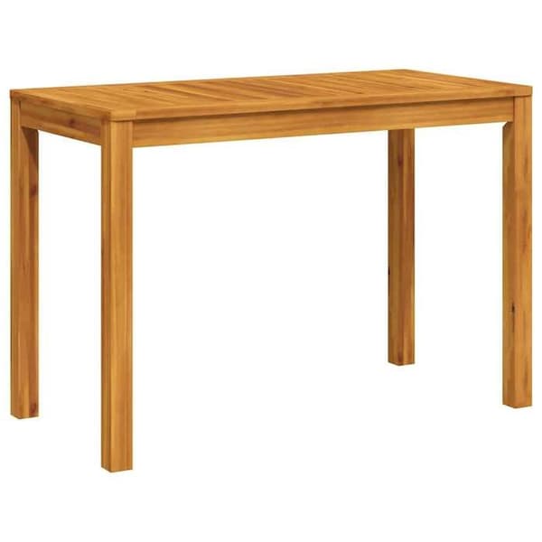 Havemøbel - MAISON EXCLUSIVE - 110x55x75 cm - Massivt akacietræ - Rektangulær - Udendørs