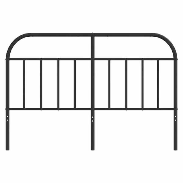 Maison Exclusive - Erstatnings hovedgærde i sort metal 150 cm