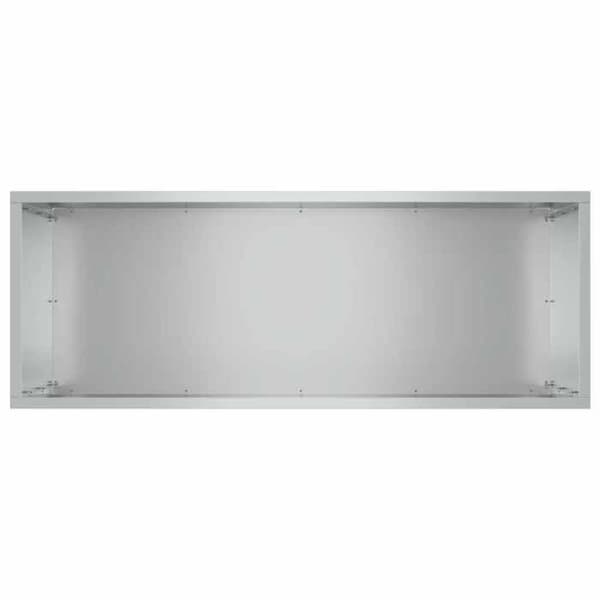Maison Exclusive - Trädgårdskrukor 2 st Silver 80 x 40 x 50 cm