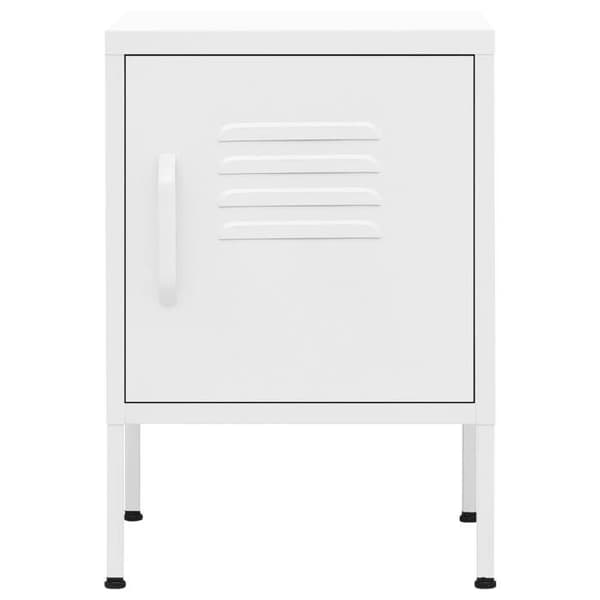 Natteskab - Eksklusivt Hus - Hvid - Holdbart Stål - 35 x 35 x 51 cm Vit