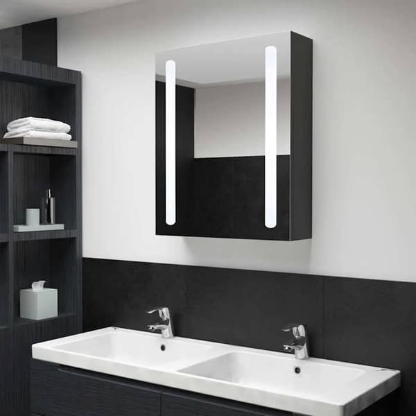 Maison Exclusive - LED-peilikaappi 50x13x70 cm
