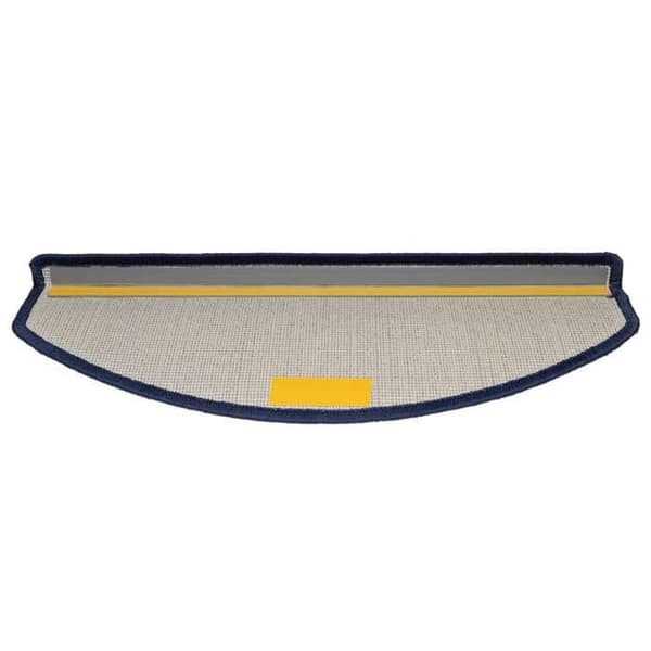 Maison Exclusive - Trappmatta 15 delar 65 x 24 x 4 cm Halkfri Blå Blå