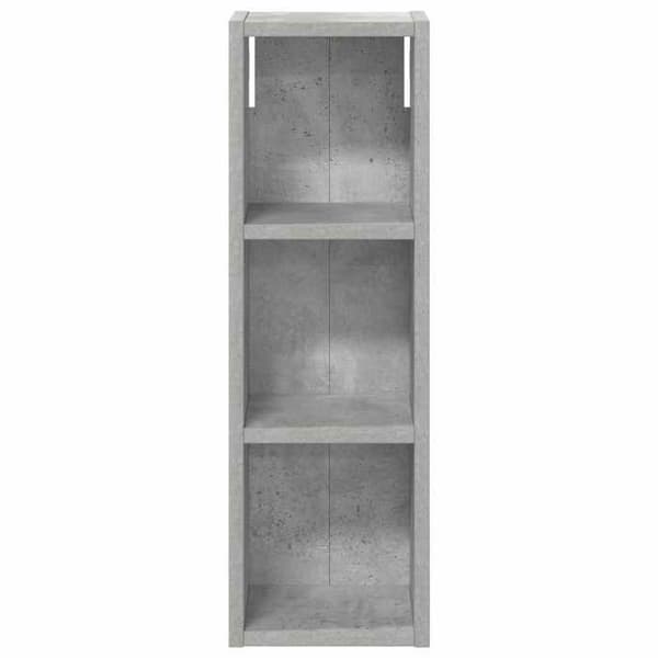 Maison Exclusive - Væghængt badeværelsesskab Grå Beton 20 x 16 x 62,5 cm