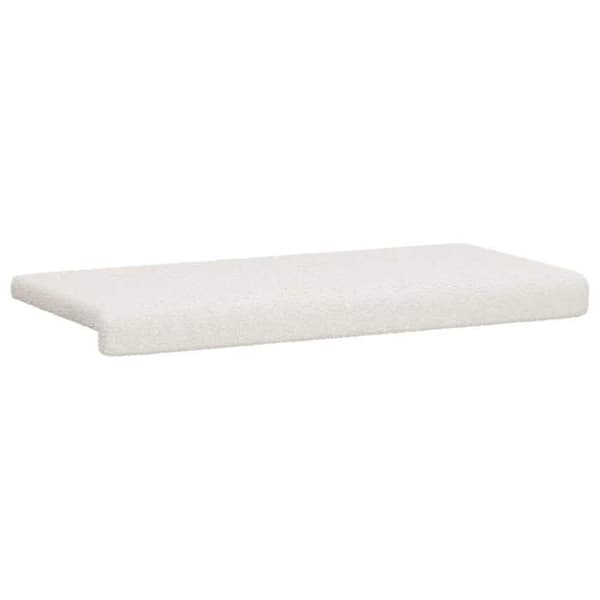 Maison Exclusive - Bänk Kudde Sherpa Tyg Kräm Djup 35 cm Grädde