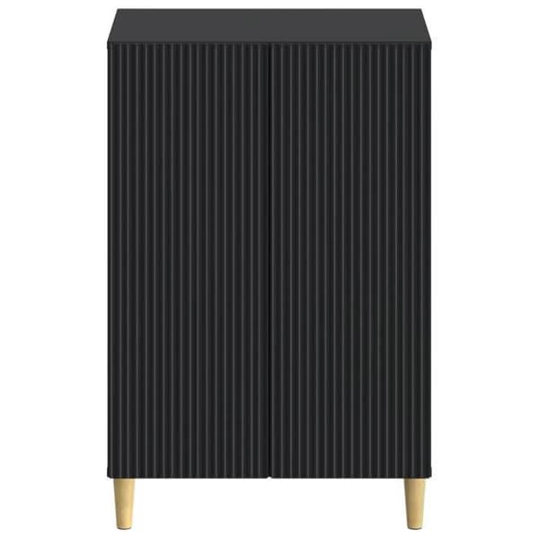Maison Exclusive - Kengäteline ARNHEM 59,5 x 39,5 x 90 cm Musta