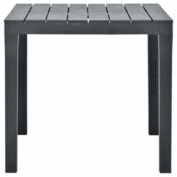 Maison Exclusive - Havebord Anthracit 78x78x72 cm Plastik antracit