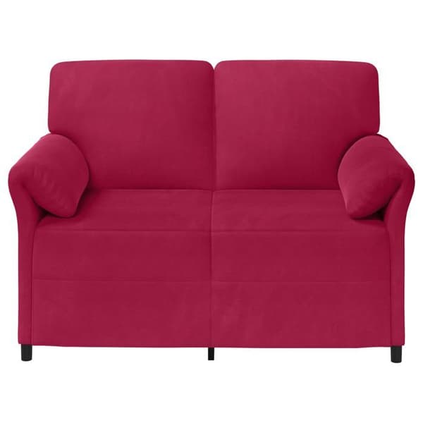 Maison Exclusive - Sofa 2 pladser Bordeaux Velour