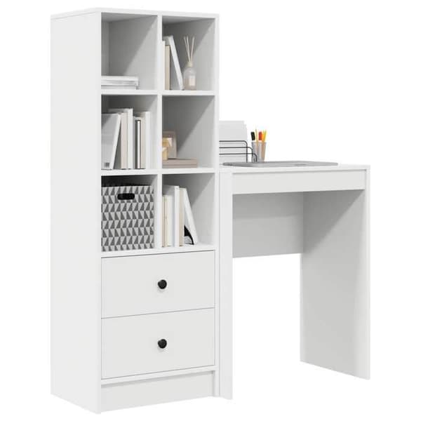 Maison Exclusive - Kontor Vit 105,5 x 34 x 127 cm 2 st