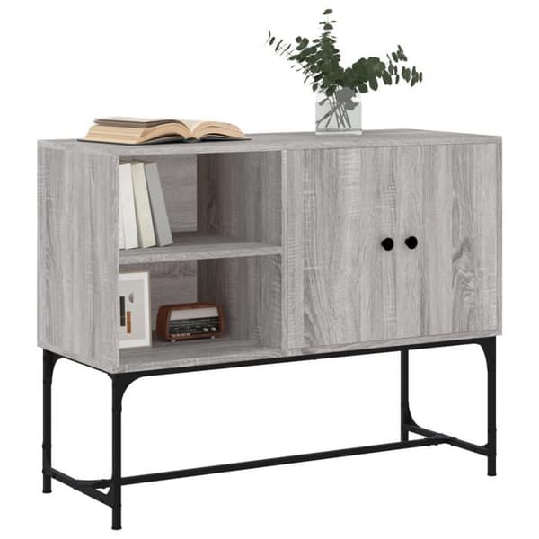 Maison Exclusive - Buffet sonoma grå 100x40x79,5 cm ingeniørtræ