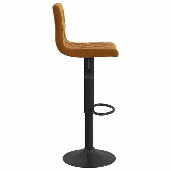 Maison Exclusive - Barstolar set om 2 brun sammet