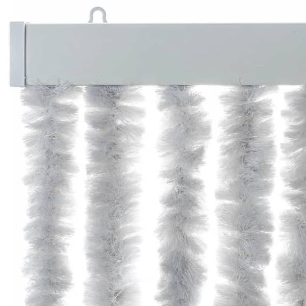 Maison Exclusive - Harmaa hyönteissuoja verho 90x220 cm chenille
