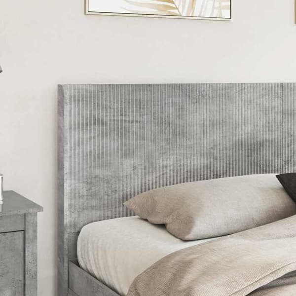 Maison Exclusive - Grå beton Hovedgærde i ingeniørtræ