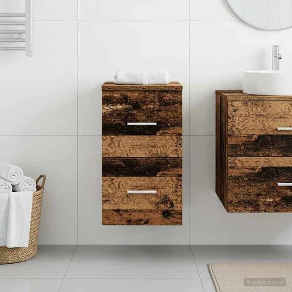 Maison Exclusive - Badeværelsesmøbel In-between Håndlavet Eg