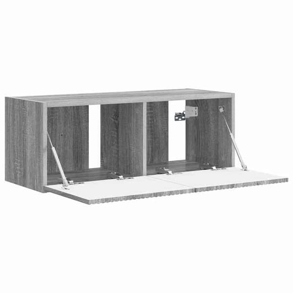 Maison Exclusive - Väggmonterad TV-möbel 78,5 x 31 x 29,5 cm Grå Sonoma