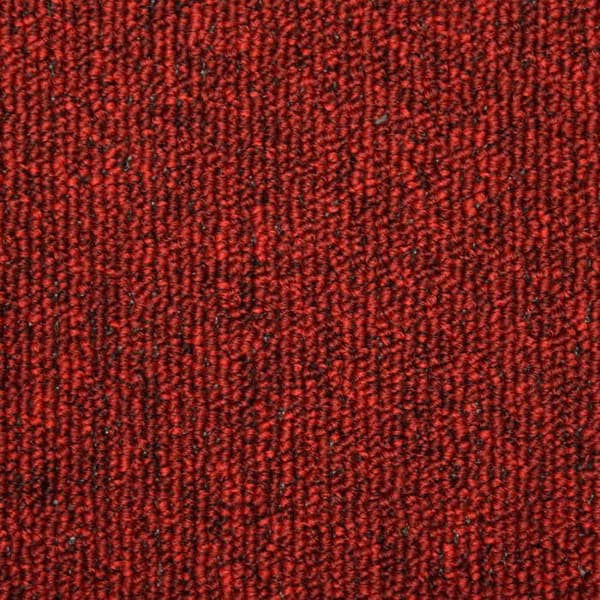 Maison Exclusive - Trappe tæppe 15 dele 65 x 21 x 4 cm Rød rektangulær kant