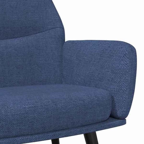 Maison Exclusive - Avkopplingsstol Blå Tyg Blå