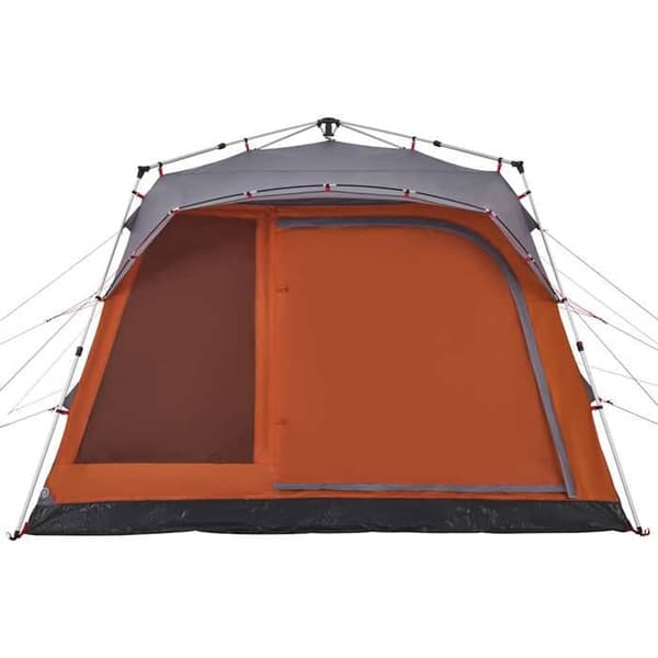 Maison Exclusive - Perheteltta 7 hengelle harmaa oranssi nopea purku