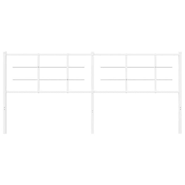 Maison Exclusive - Erstatnings hovedgærde i hvid metal 193 cm