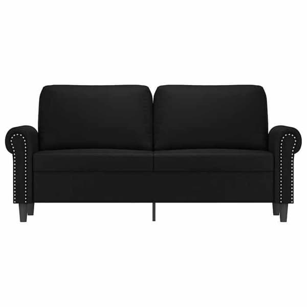 Maison Exclusive - 2-personers Sofa Sort 140 cm Syntetisk Læder