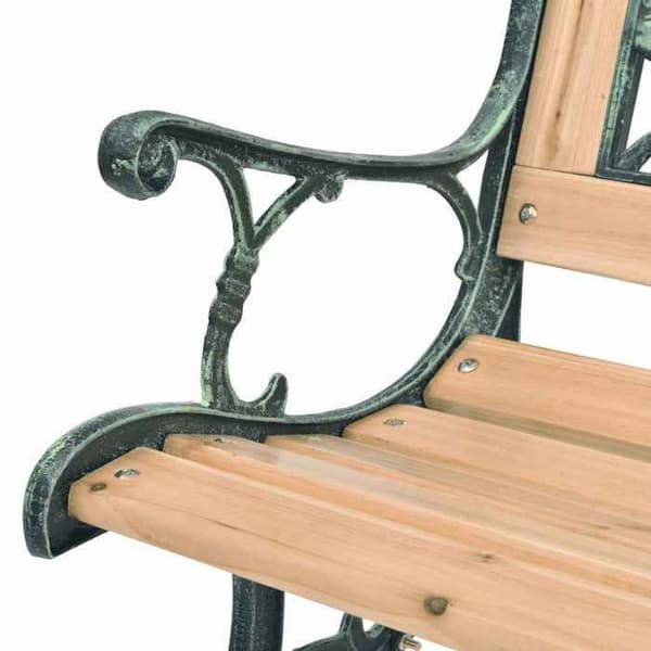 Maison Exclusive - Bänk för trädgård 122 cm Trä