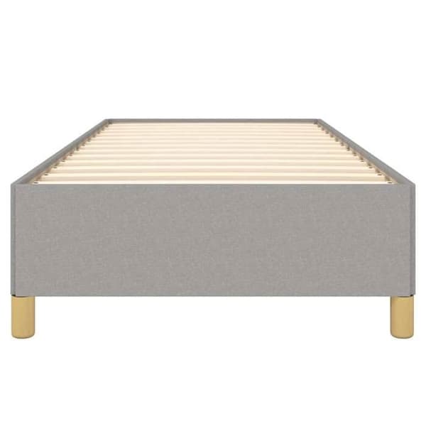Maison Exclusive - Sengebund uden madras lys grå 90x190 cm stof