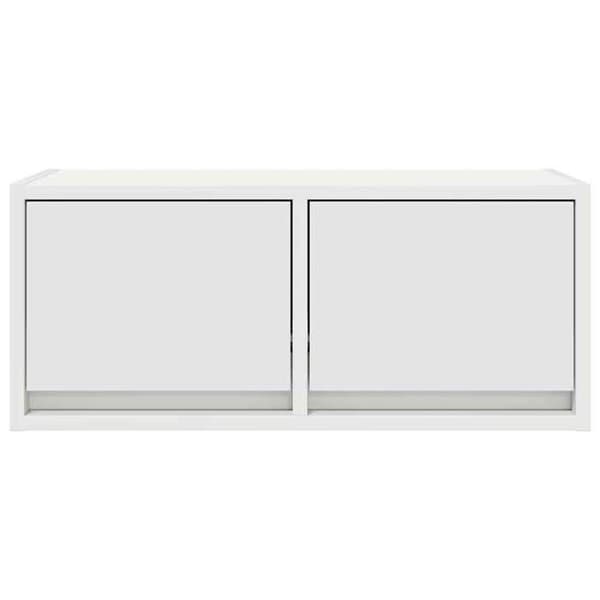 Maison Exclusive - TV-möbler 2 st vit 60x31x25,5 cm ingenjörsträ Vit