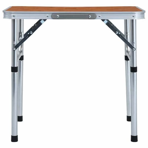 Maison Exclusive - Fällbord för camping Aluminium 60x45 cm