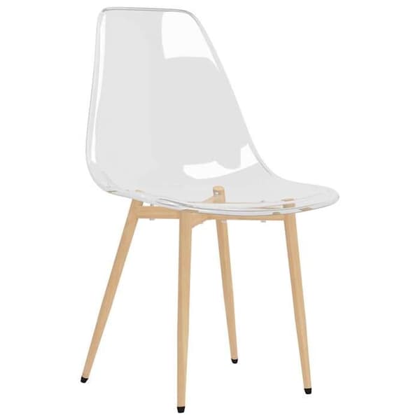 Maison Exclusive - Matstolar set om 4 Transparent PET