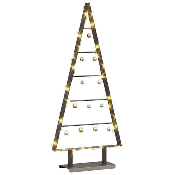 Maison Exclusive - Juletræ i sort metal 90 cm stål
