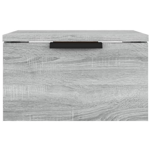 Maison Exclusive - Väggmonterad sängbord Sonoma grå 34x30x20 cm Sonoma grå