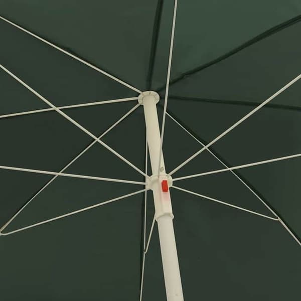 Maison Exclusive - Grön strandparasol 240 cm