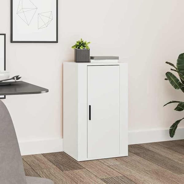 Maison Exclusive - Hvid Buffet 40x33x70 cm Ingeniørtræ Vit