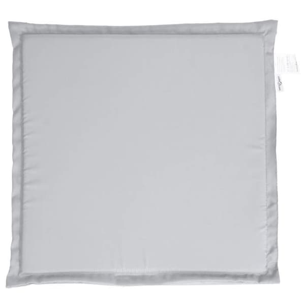 Maison Exclusive - Trädgårdsstolsdynor set om 2 ljusgrå 45x45x2cm kvadratisk