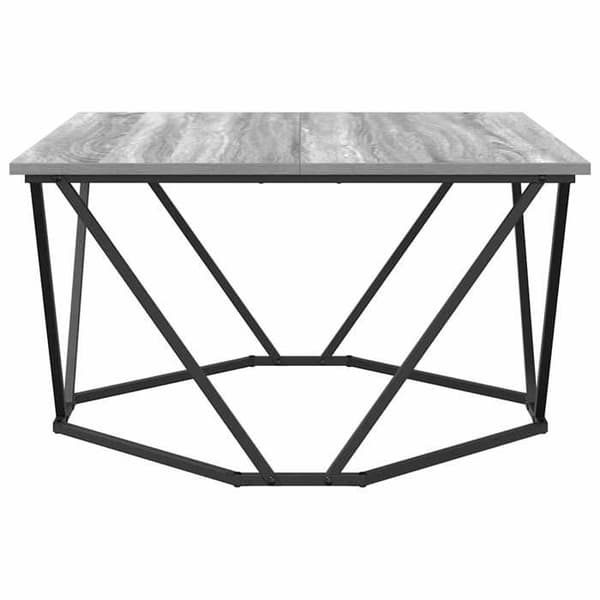 Maison Exclusive - Soffbord Grå Sonoma 80 x 80 x 45 cm Gris Sonoma