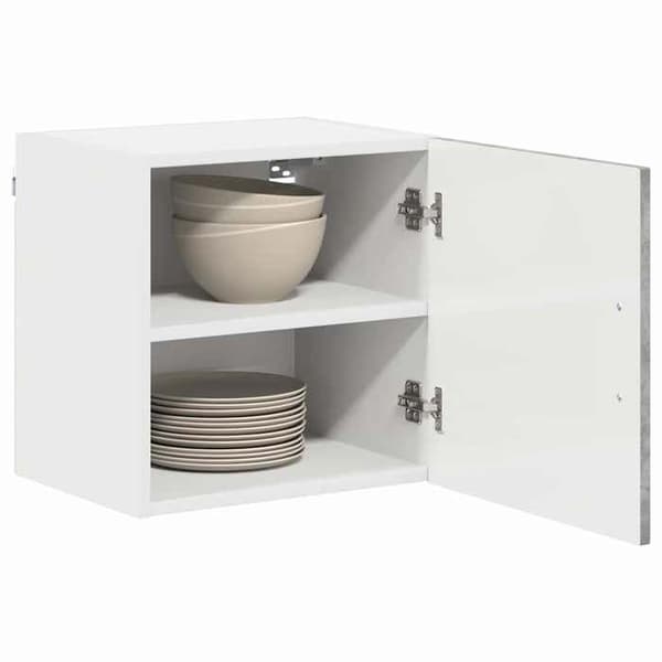 Maison Exclusive - Kalmar 2 stk. opvaskemaskinepanel Grå beton Betonggrå