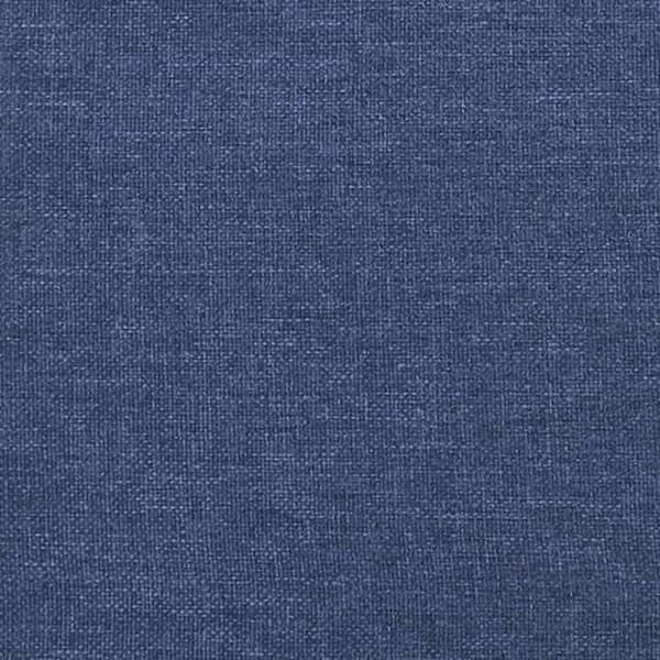 Maison Exclusive - Päätylevy korvilla Sininen 183x16x118/128 cm Kangas Blå
